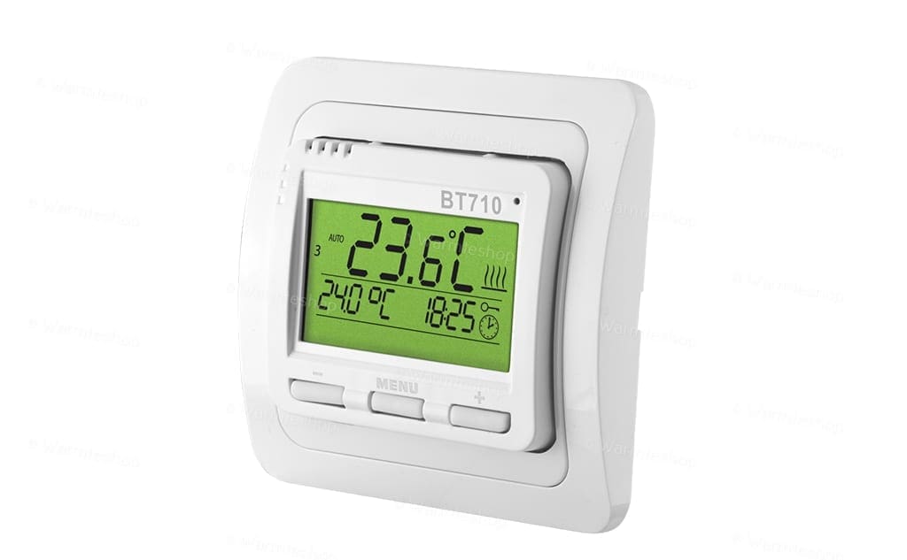 Horizontaal Dosering keuken Draadloze digitale thermostaat BT710 | Warmteshop.be