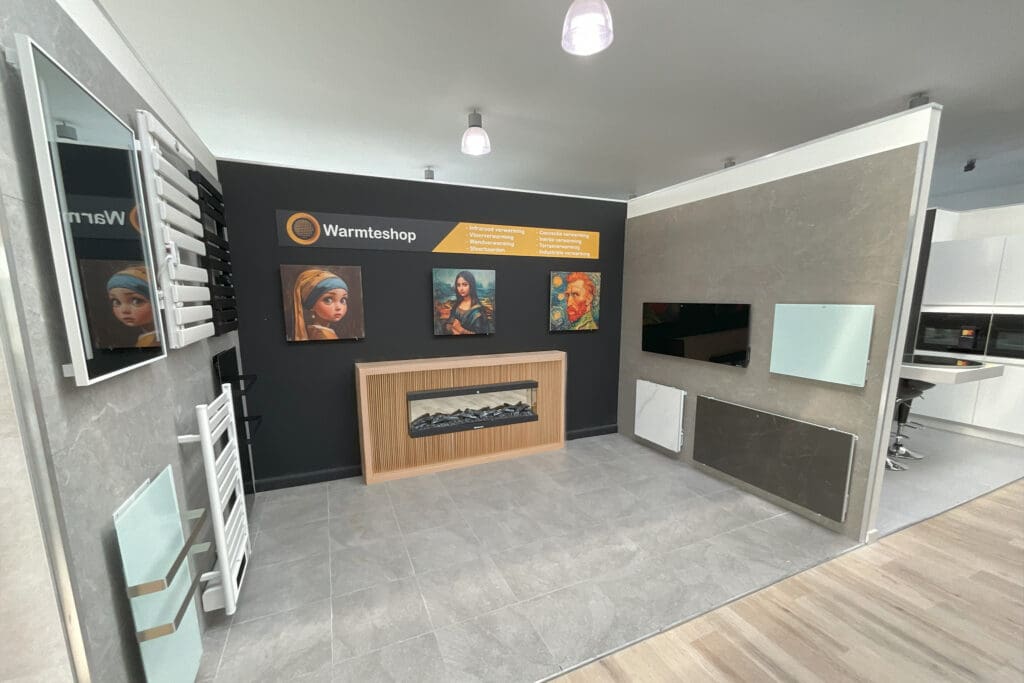 Infrarood panelen showroom Dendermonde